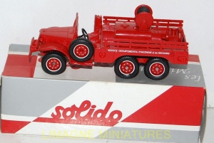 g18 229 solido hachette dodge 6x6 t 223 wc 63 g507 de 1943 pompiers num 105