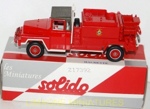 g18 244 solido hachette  acmat 4x4 ccfm pompiers num 159