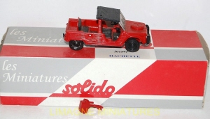 g18 249 solido hachette  citroen mehari pompiers num 4