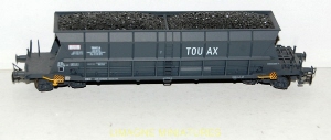 h6 271 electrotren wagon tremie double ef 60 sncf touax 5744