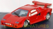 j7 62 majorette lamborghini countach 5000 cote gauche et avant