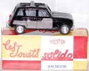 l12 176 SOLIDO HACHETTE RENAULT 4L PARISIENNE