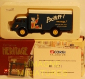 l16 108 corgi heritage renault faineant fourgon pschitt