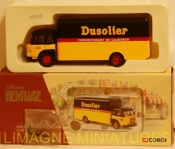 l16 111 corgi heritage saviem jl 20 fourgon dusolier calberson