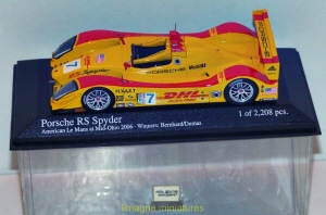 minichamps porsche spyder 