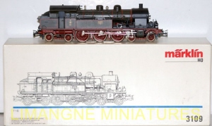 s6 8 marklin locomotive vapeur type t18 8401 des k.p.e.v 3109