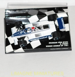 s8 28 minichamps brabham ford bt49c 1981 nelson piquet 400810005