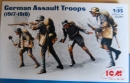 t4 446 ICM FIGURINES GERMAN ASSAULT TROOPS