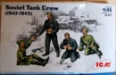 t4 447 ICM FIGURINES SOVIET TANK CREW