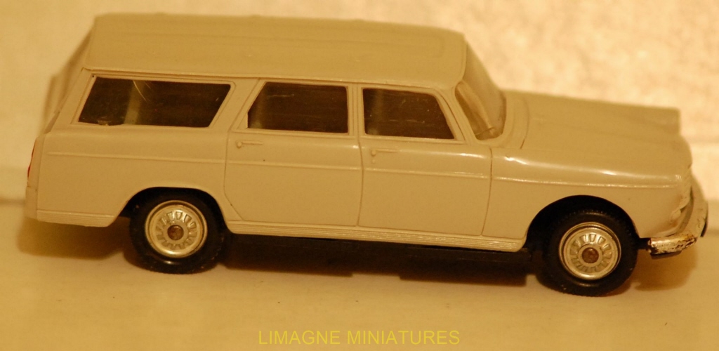1/18 404 brun 1965 caravane - norev