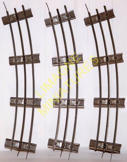 S3- 283 LR 3 RAILS COURBES POUR TRAIN ELECTRIQUE