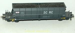h6 270 electrotren wagon tremie double ef 60 sncf scrc 5746